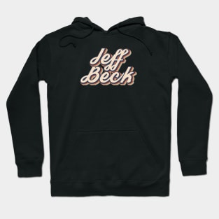 Jeff Beck Retro Style Hoodie